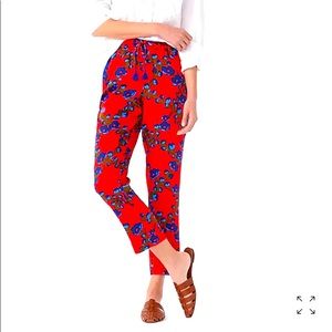J Crew Red Pants